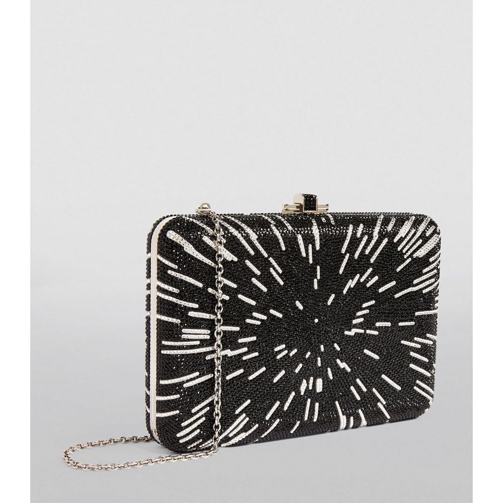 JUDITH LEIBER Slim Slide Hyperdrive Clutch Bag